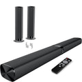 COWIN Sound Bar for TV, 2-in-1 Detachable Soundbar with Auto Volume Bo